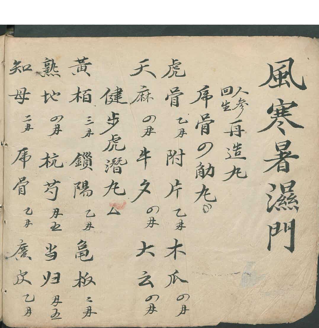 分门药目，中医古籍