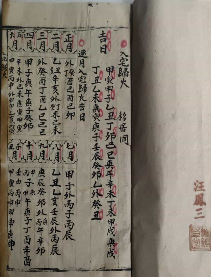 《择吉日课镇煞秘书》